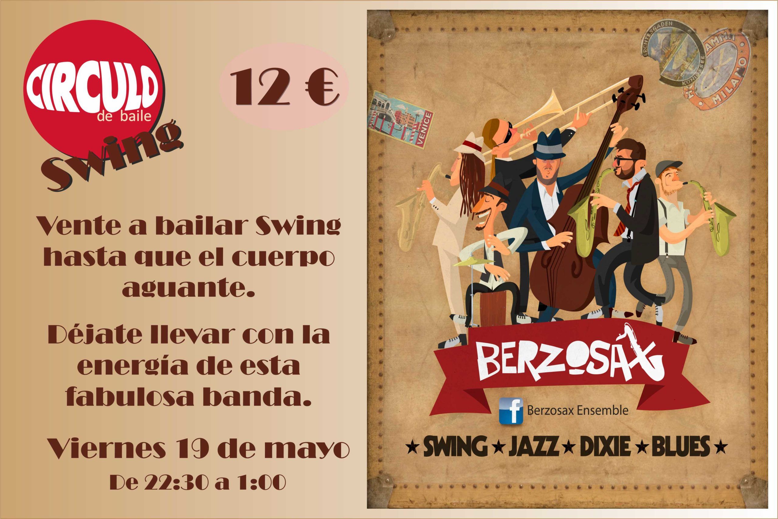 Jam al ritmo de Berzosax en Círculo de Baile