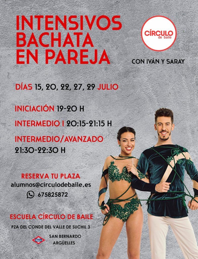 Cursos intensivos de Bachata con Iván y Saray