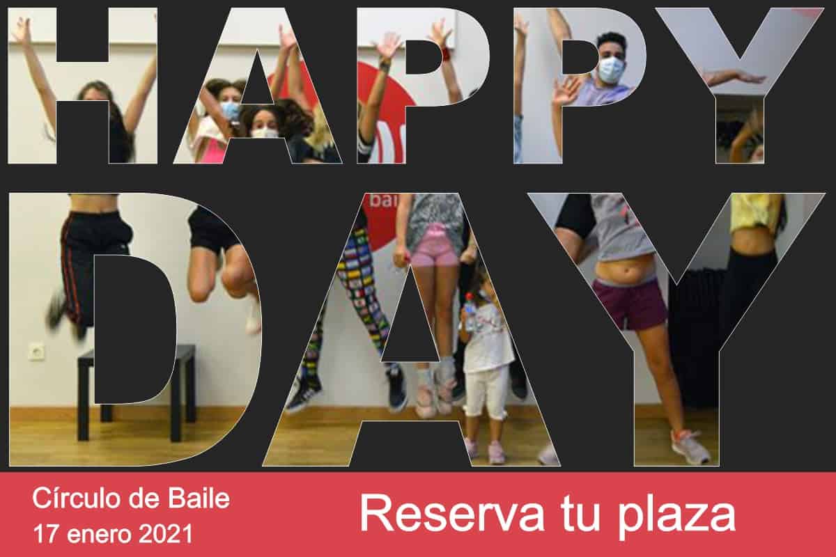 Happy Day 10 enero 2021. Clases de prueba gratuitas para que conozcas lo que hacemos en la escuela